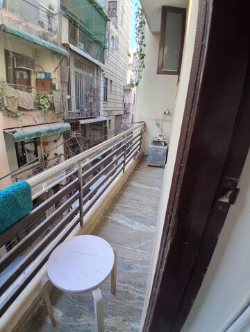 Balcony in 2 BHK Builder Floor at Rajpur Khurd Extension – for Rent