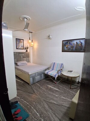 Master Bedroom in 2 BHK Builder Floor at Rajpur Khurd Extension – for Rent