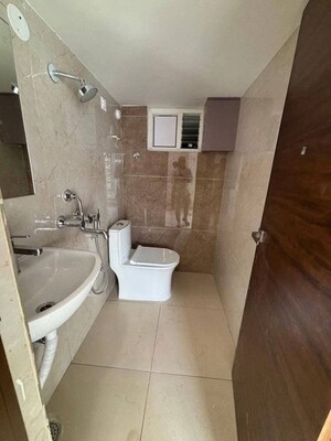 Bathroom in Studio Builder Floor at Begumpet – for Rent