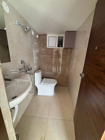Bathroom in Studio Builder Floor at Begumpet – for Rent