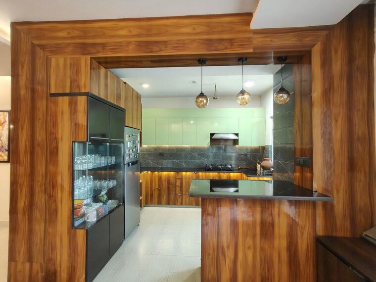 Kitchen, bptp-park-grandeura 4 Bedroom 2353 Sq.Ft. Apartment In Sector 82 Faridabad 10110925