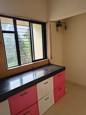 Kitchen in 2 BHK Apartment at Cosmos Park, Ghodbunder Road – for Rent