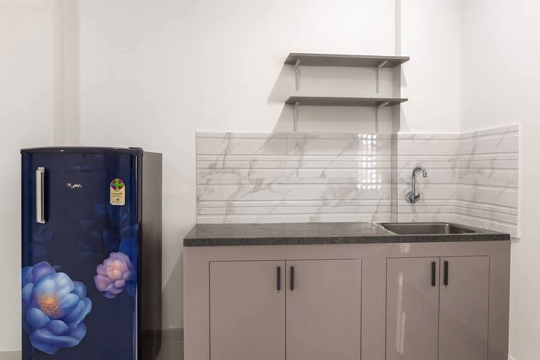 Kitchen, begumpet 1 Bedroom 570 Sq.Ft. Builder Floor In Begumpet Hyderabad 10110996