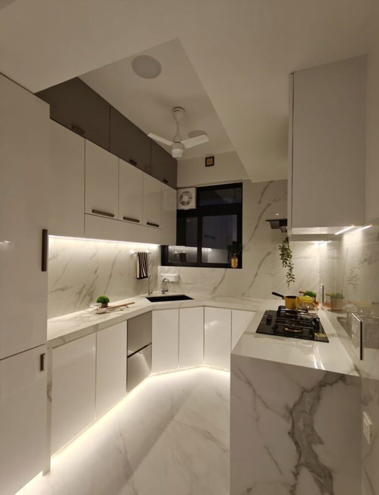 Kitchen, dosti-eastern-bay 2 Bedroom 785 Sq.Ft. Apartment In Wadala Mumbai 10110978