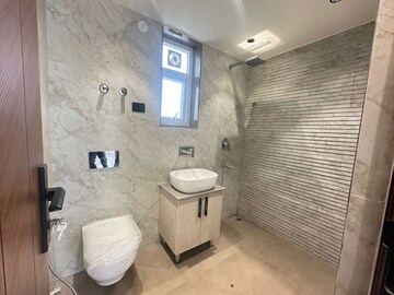 Bathroom in 3 BHK Apartment at Dwarka – for Rent