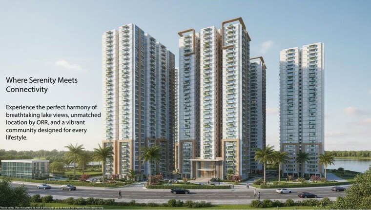 Exterior View, kollur 3 Bedroom 2295 Sq.Ft. Apartment In Kollur Hyderabad 9651889