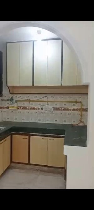 Kitchen in 2 BHK Builder Floor at Savitri Nagar – for Rent