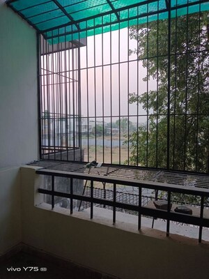 Balcony in 3 BHK Builder Floor at South City 2 – for Rent