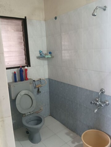 Bathroom in 2 BHK Apartment at Landmark Primrose, Balewadi – for Rent