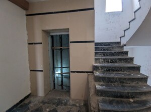 Staircase in 4 BHK Apartment at Green Fields Colony – for Sale