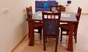 Dining area in 2 BHK Apartment at MI Rustle Court, Gomti Nagar – for Rent
