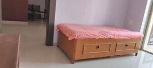 Bedroom in 2.5 BHK Apartment at Vrindavan Elegance, Wakad – for Rent