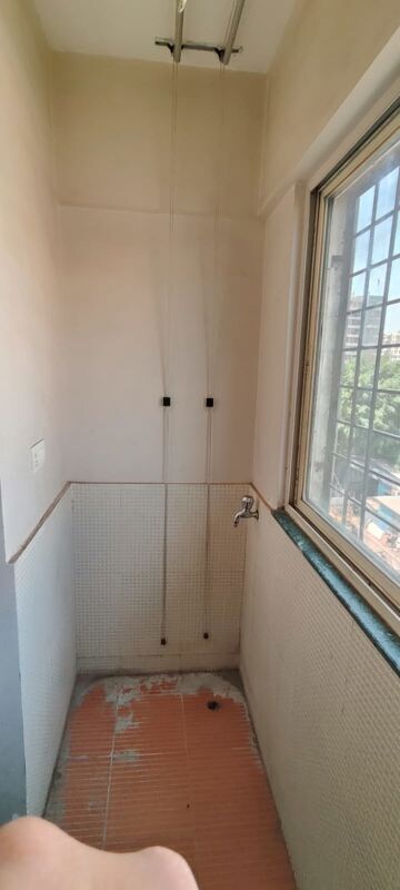 Balcony in 2.5 BHK Apartment at Vrindavan Elegance, Wakad – for Rent