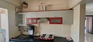 Kitchen in 2.5 BHK Apartment at Vrindavan Elegance, Wakad – for Rent