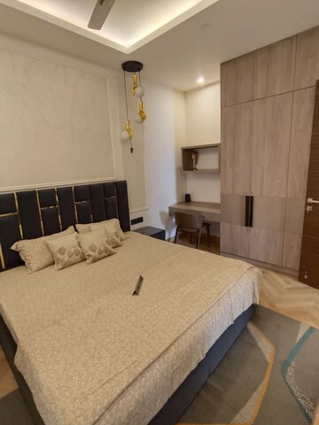 Bedroom in 3.5 BHK Builder Floor at Nirvana Country 2 – for Rent