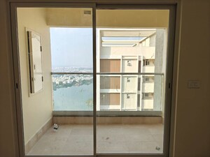 Balcony in 3 BHK Apartment at Aurobindo The Regent, Kondapur – for Sale