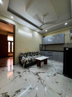 Living Room in 1 BHK Apartment at Saket – for Rent