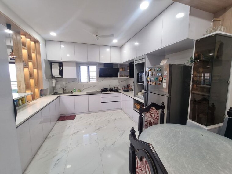 Kitchen, narsingi 3 Bedroom 1500 Sq.Ft. Apartment In Narsingi Hyderabad 10111665