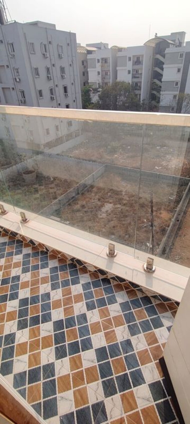 Balcony, gachibowli 3 Bedroom 1800 Sq.Ft. Apartment In Gachibowli Hyderabad 10111704