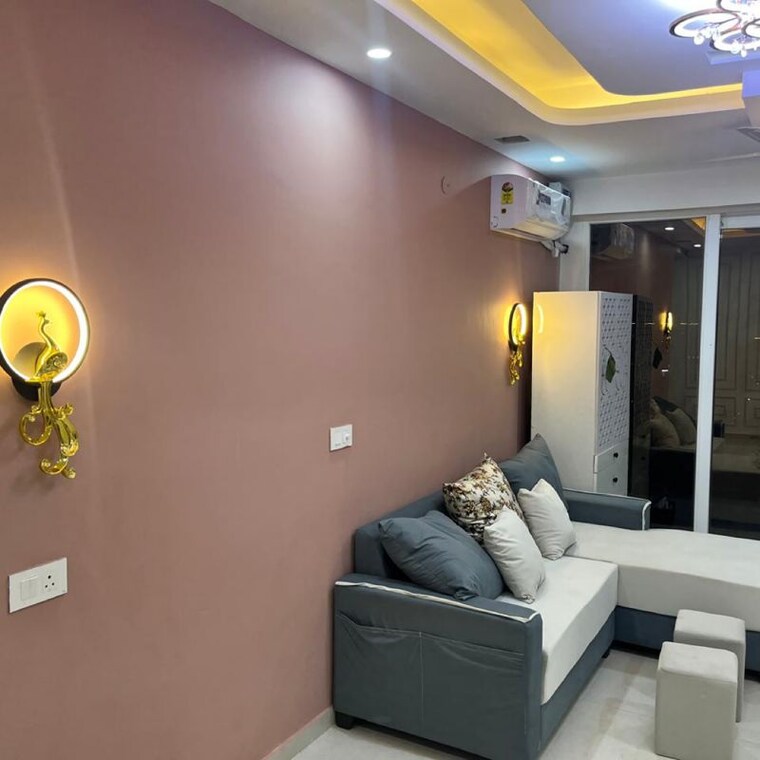 Living Room, signature-the-millennia-2 2 Bedroom 1100 Sq.Ft. Apartment In Garoli Kalan Gurgaon 10111746