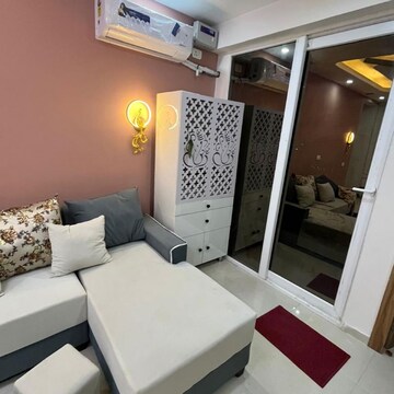 Living Room in 2 BHK Apartment at Signature The Millennia 2, Garoli Kalan – for Rent