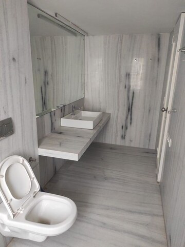 Bathroom in 3 BHK Apartment at Dunkeld Apartment, Malabar Hill – for Rent