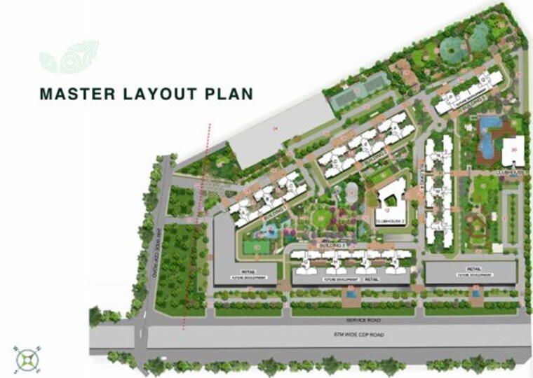 Master Plan, godrej-woodscapes 3 Bedroom 2027 Sq.Ft. Apartment In Budigere Cross Bangalore 10085812