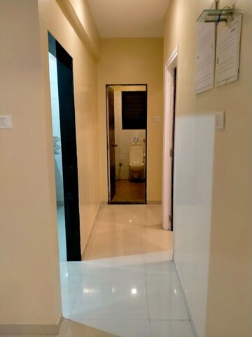 Building Lobby in 1 BHK Apartment at Riverdale Tower, Andheri East – for Rent