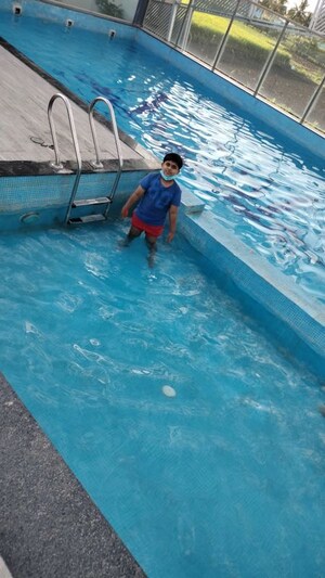 Swimming Pool in 2 BHK Apartment at Majestique Nest Building D, Fursungi – for Rent