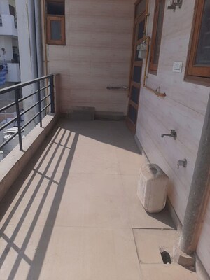 Balcony in 3 BHK Builder Floor at Indraprastha Colony – for Sale