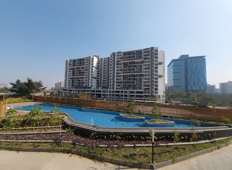 Exterior View, kohinoor-courtyard-one 3 Bedroom 1100 Sq.Ft. Apartment In Wakad Pune 10111943