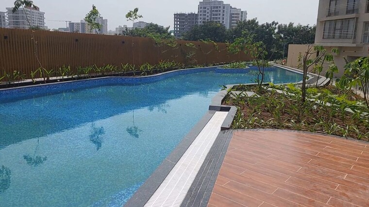 Swimming Pool, kohinoor-courtyard-one 3 Bedroom 1100 Sq.Ft. Apartment In Wakad Pune 10111943