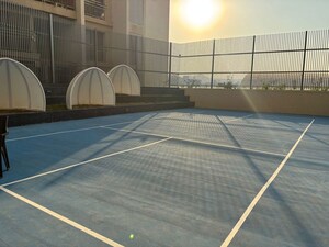 Balcony in 2 BHK Apartment at Kohinoor Courtyard One, Wakad – for Rent