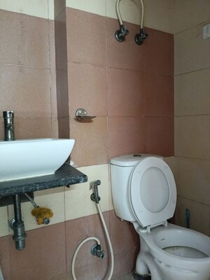 Bathroom in 3 BHK Apartment at Mahagun Mywoods, Sector 16c Greater Noida – for Rent