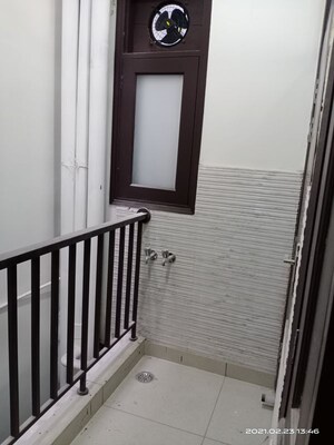 Balcony in 3 BHK Builder Floor at Vasant Kunj – for Rent