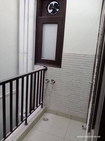 Balcony in 3 BHK Builder Floor at Vasant Kunj – for Rent
