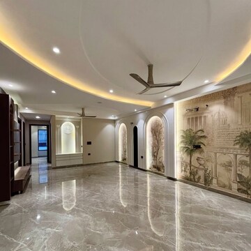 Living Room in 3 BHK Builder Floor at New Industrial Township 5 – for Sale