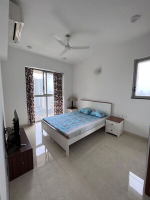 Living Room in 2 BHK Apartment at Lodha Venezia, Parel – for Rent