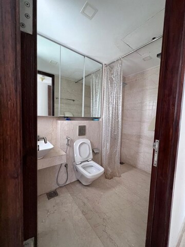 Bathroom in 2 BHK Apartment at Lodha Venezia, Parel – for Rent