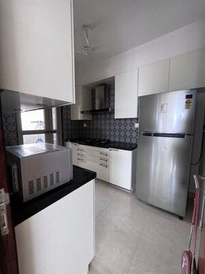 Kitchen in 2 BHK Apartment at Lodha Venezia, Parel – for Rent