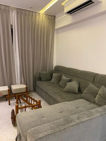 Living Room in 2 BHK Apartment at Lodha Amara, Kolshet Road – for Rent