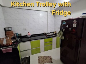 Kitchen in 1.5 BHK Apartment at Shantai Classic, Ravet – for Rent