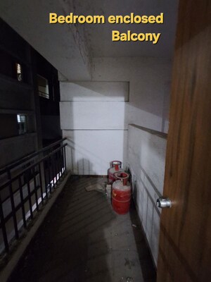 Balcony in 1.5 BHK Apartment at Shantai Classic, Ravet – for Rent