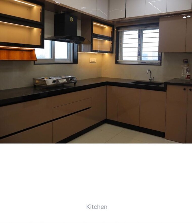 Kitchen, asbl-spire 3 Bedroom 2120 Sq.Ft. Apartment In Kokapet Hyderabad 10112561