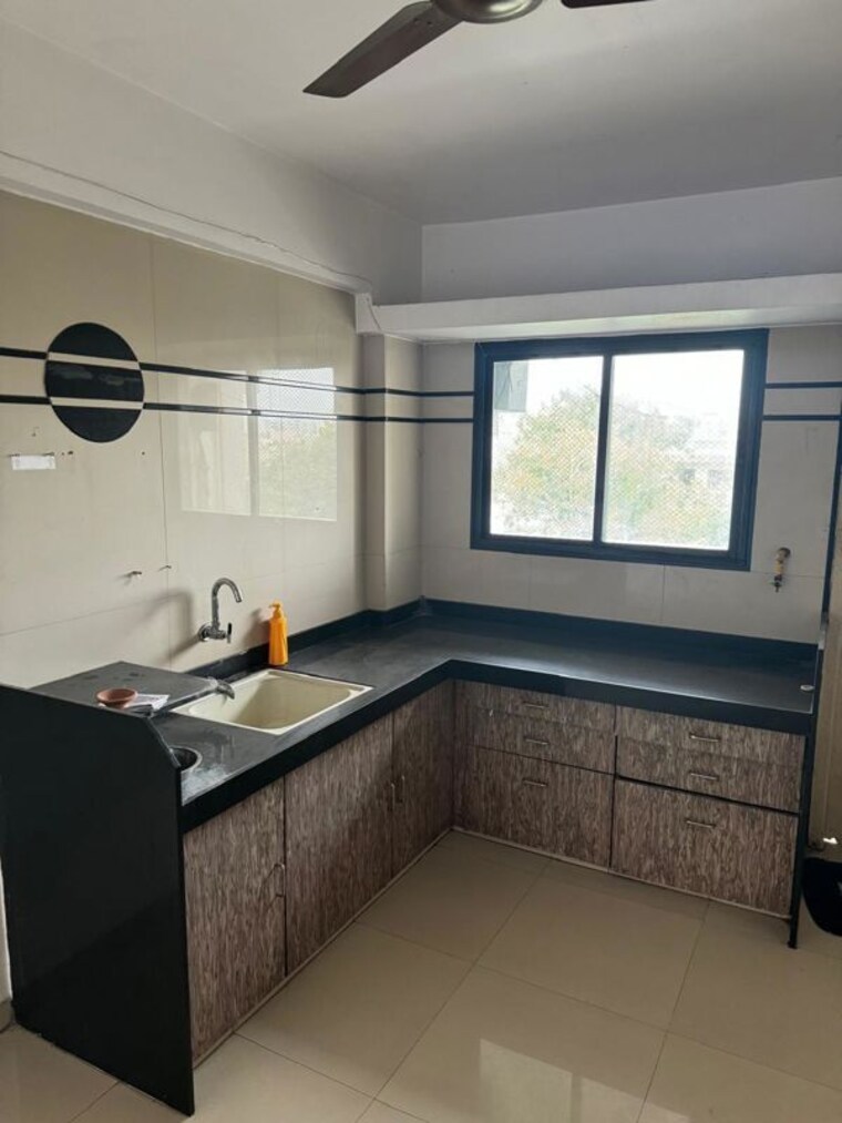 Kitchen, adajan 3 Bedroom 1420 Sq.Ft. Apartment In Adajan Surat 10112825