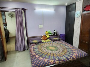 Bedroom in 3 BHK Builder Floor at Vaibhav Khand – for Sale