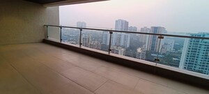 Balcony in 4 BHK Apartment at Raiaskaran Parthenon, Andheri West – for Rent