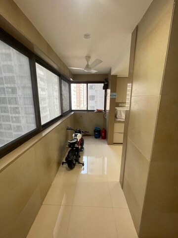 Balcony in 4 BHK Apartment at Raiaskaran Parthenon, Andheri West – for Rent