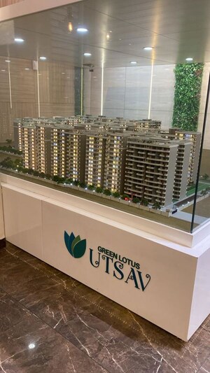 Balcony in 3 BHK Apartment at Maya Green Lotus Utsav, International Airport Road – for Sale