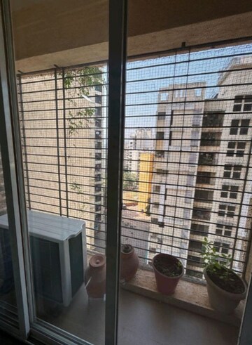 Balcony in 1 BHK Apartment at Cosmos Park, Ghodbunder Road – for Sale